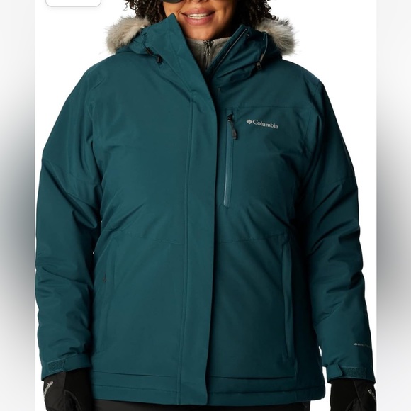 NWT Columbia Women’s Plus Ava Alpine Insulated Jacket 1x “night wave” blue - Picture 11 of 16